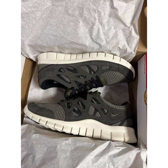Nike Free Run 2 Running Shoes Sequoia Black Olive 537732-305 Men\'s Size 11 NEW main image 6